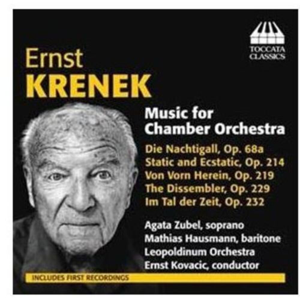 Ernst Krenek - Music for Chamber Orchestra  CD